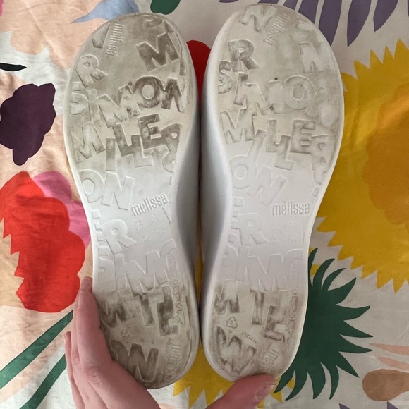 Simon Miller x Melissa white rubber jelly clogs, women’s size 40, US 9 - Picture 6 of 7